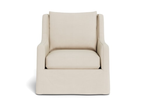 Transitional Hudson Slipcover Chair