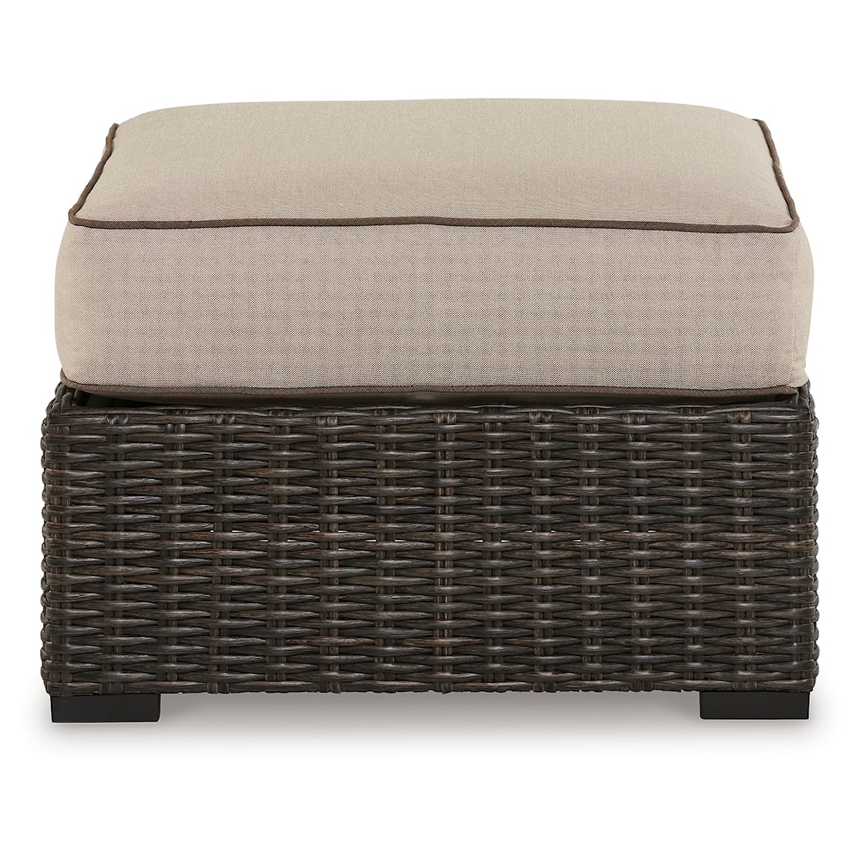 Michael Alan Select Coastline Bay Outdoor Ottoman With Cushion