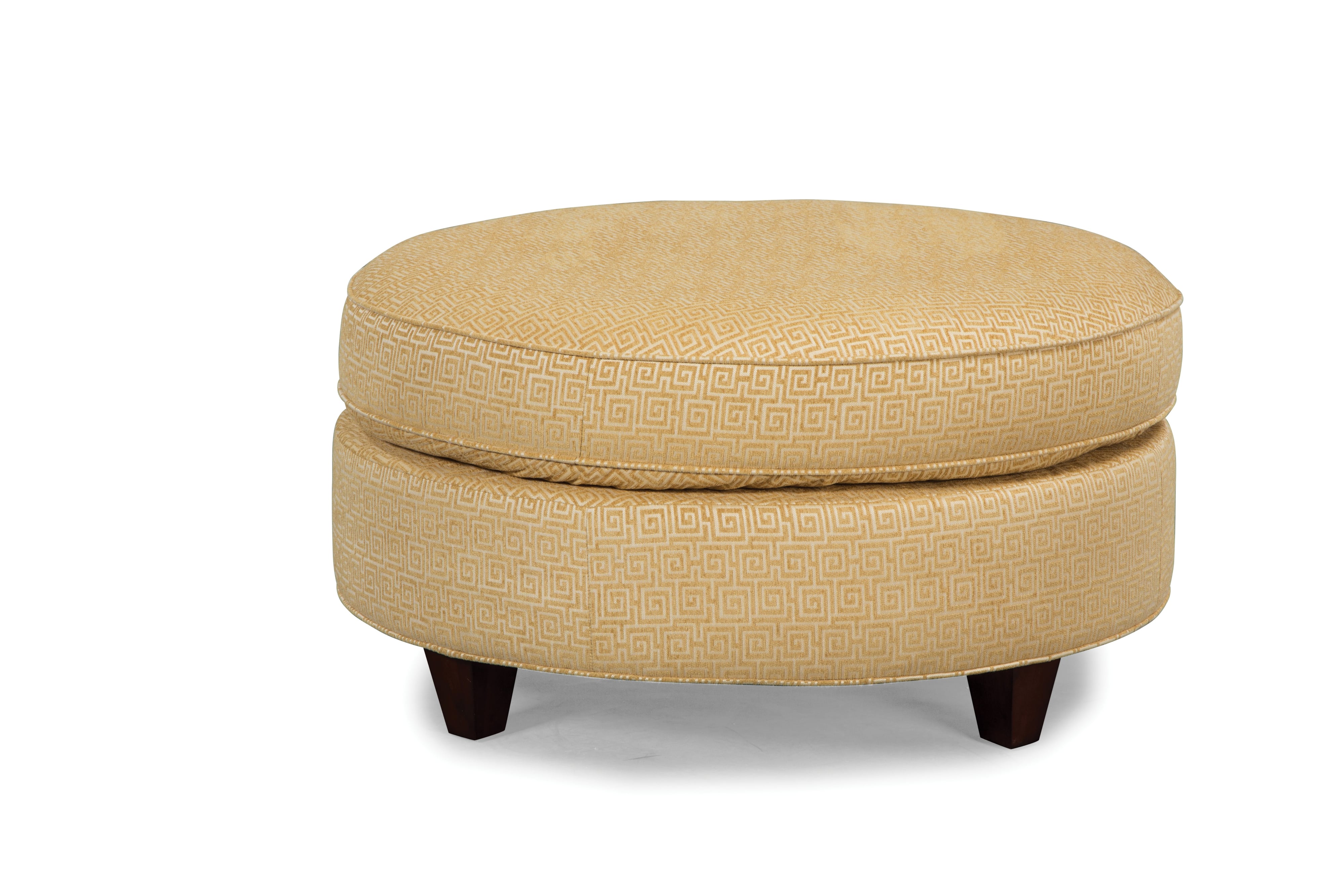 Round Cocktail Ottoman