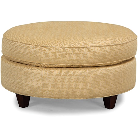 Round Cocktail Ottoman