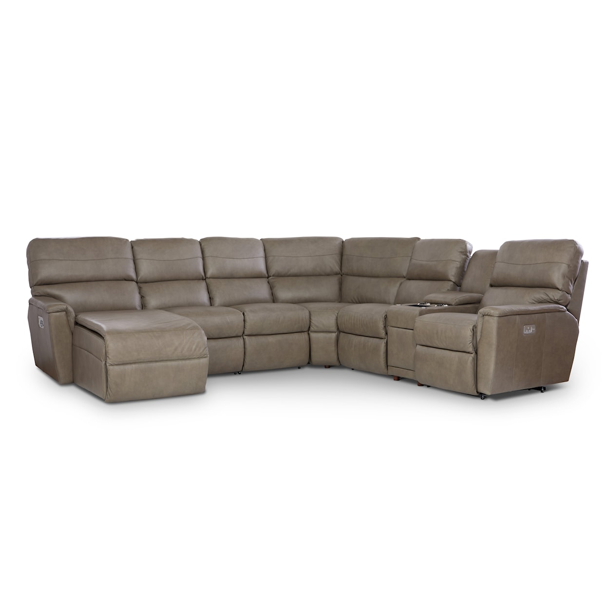 La-Z-Boy Ava 5-Seat Reclining Sectional Sofa