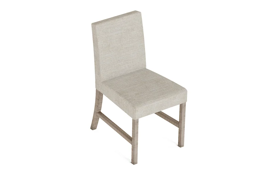 Chevron Upholstered Dining Chair by Flexsteel Wynwood Collection at Steger's Furniture