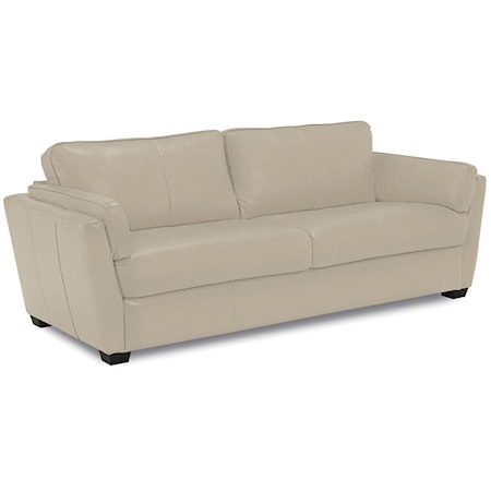 Burnam Casual Sofa with Inside Pillow Arms