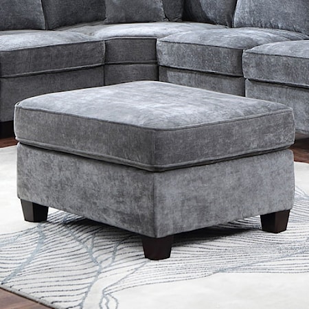 Cocktail Ottoman - Gray