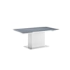 Casabianca MOON Extendable Dining Table with Glass Top