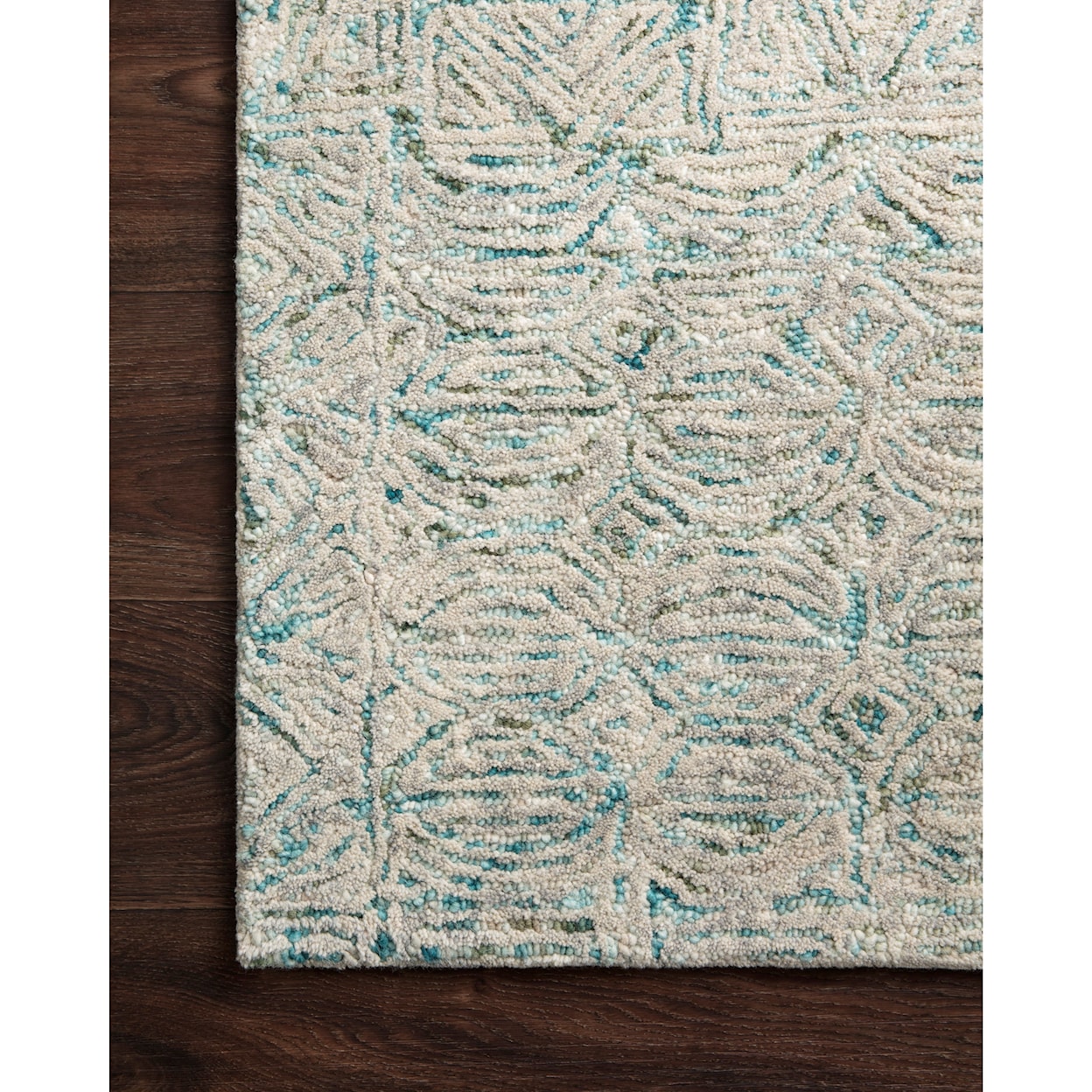 Loloi Rugs Peregrine 2'6" x 9'9" Aqua Rug