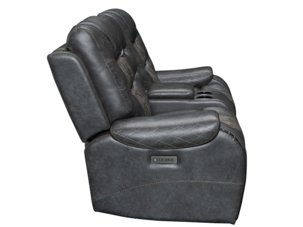 Power Reclining Sofa and Loveseat Set