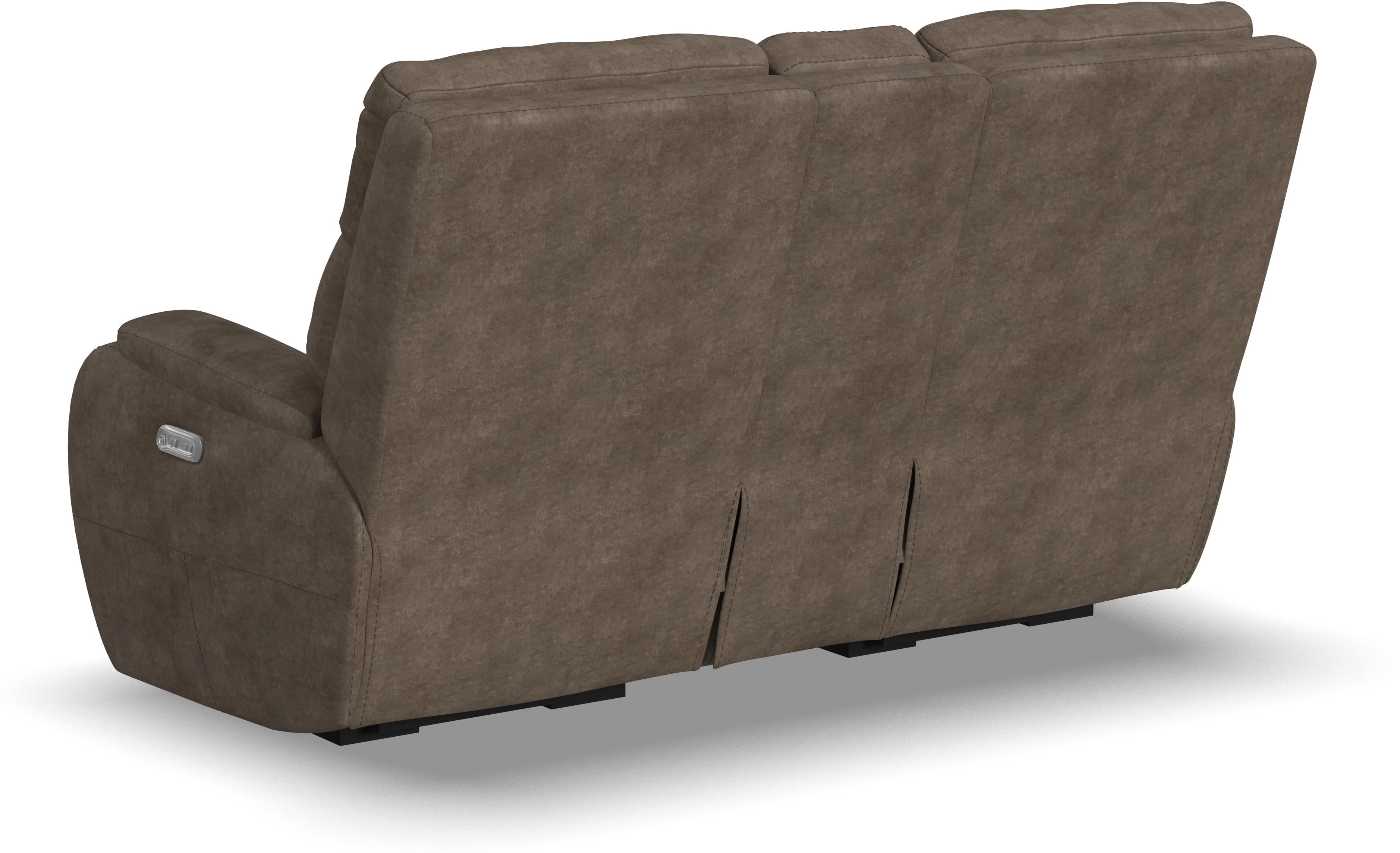 Flexsteel Strait Power Reclining Loveseat