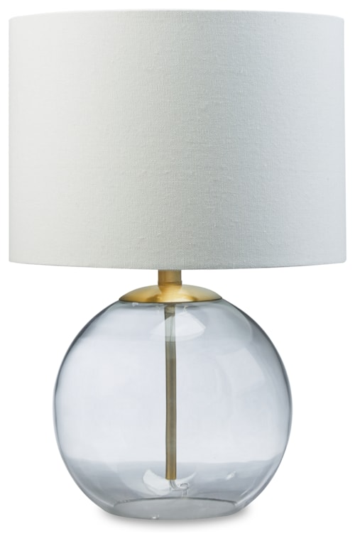 Glass Table Lamp