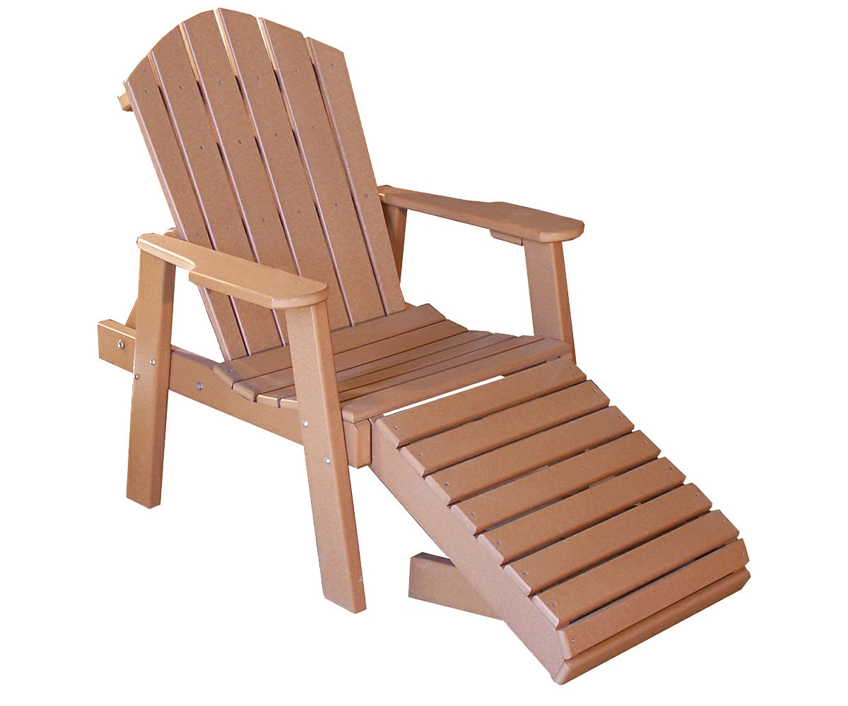 Classic Adjustable Adirondack Chaise Lounge