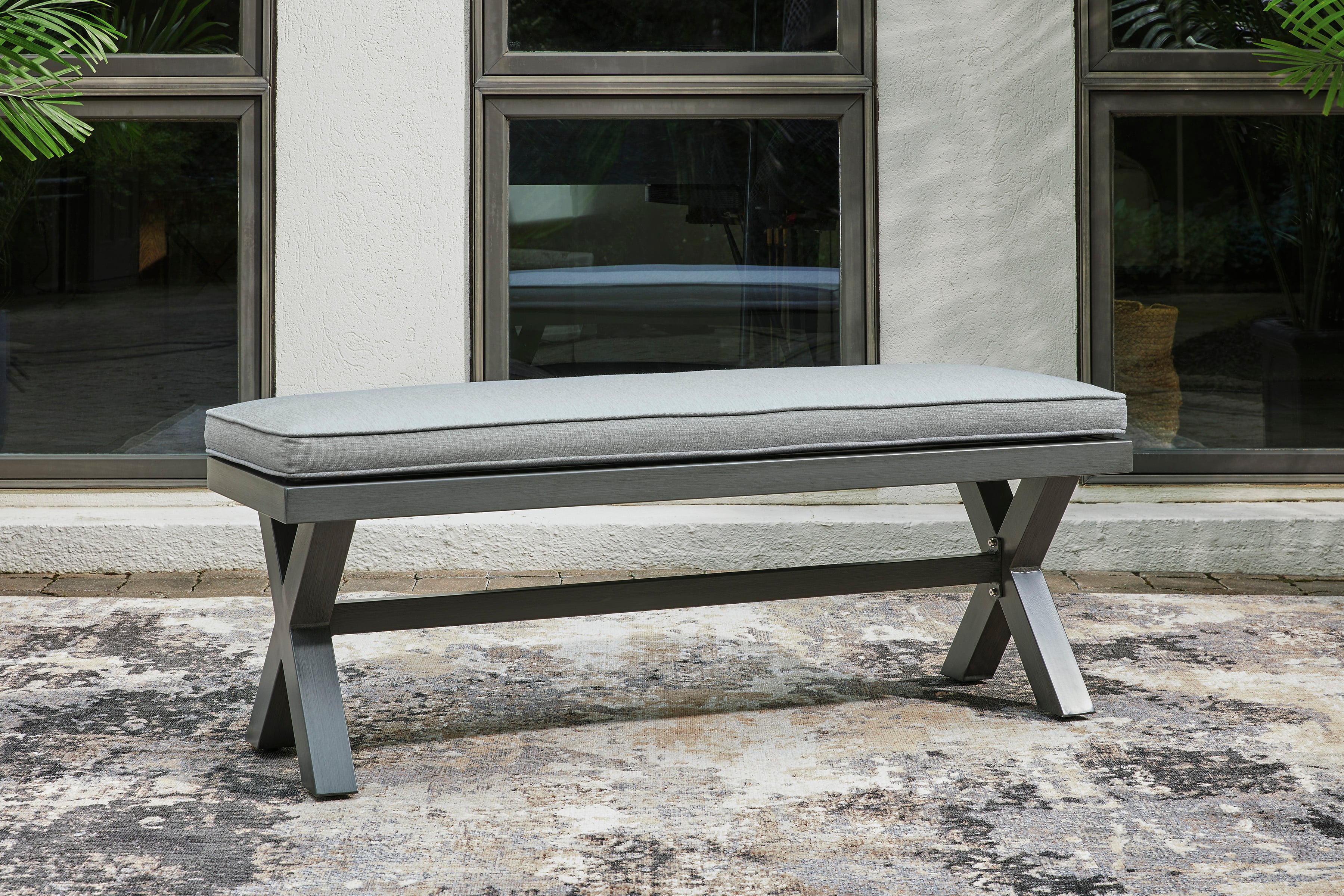 Signature Design by Ashley Elite Park P518 600 Outdoor Bench with