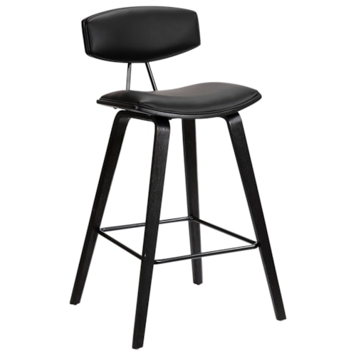 Contemporary 30" Upholstered Barstool