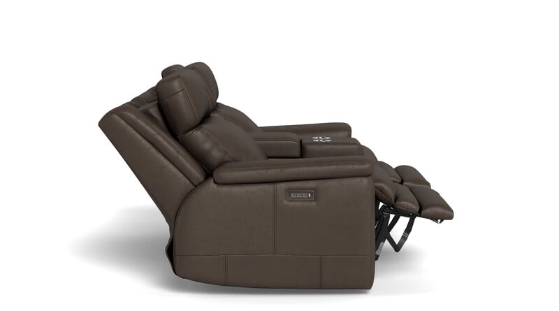 Palliser Asher Asher Power Reclining Console Loveseat