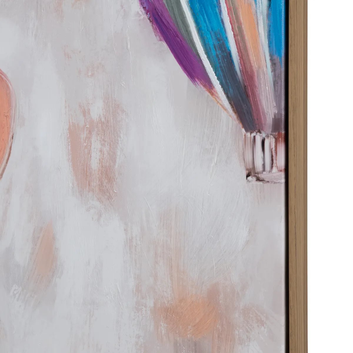 Framed Hand Painted Canvas