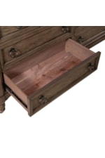 Liberty Furniture Americana Farmhouse Transitional 9-Drawer Dresser with Dovetail Construction