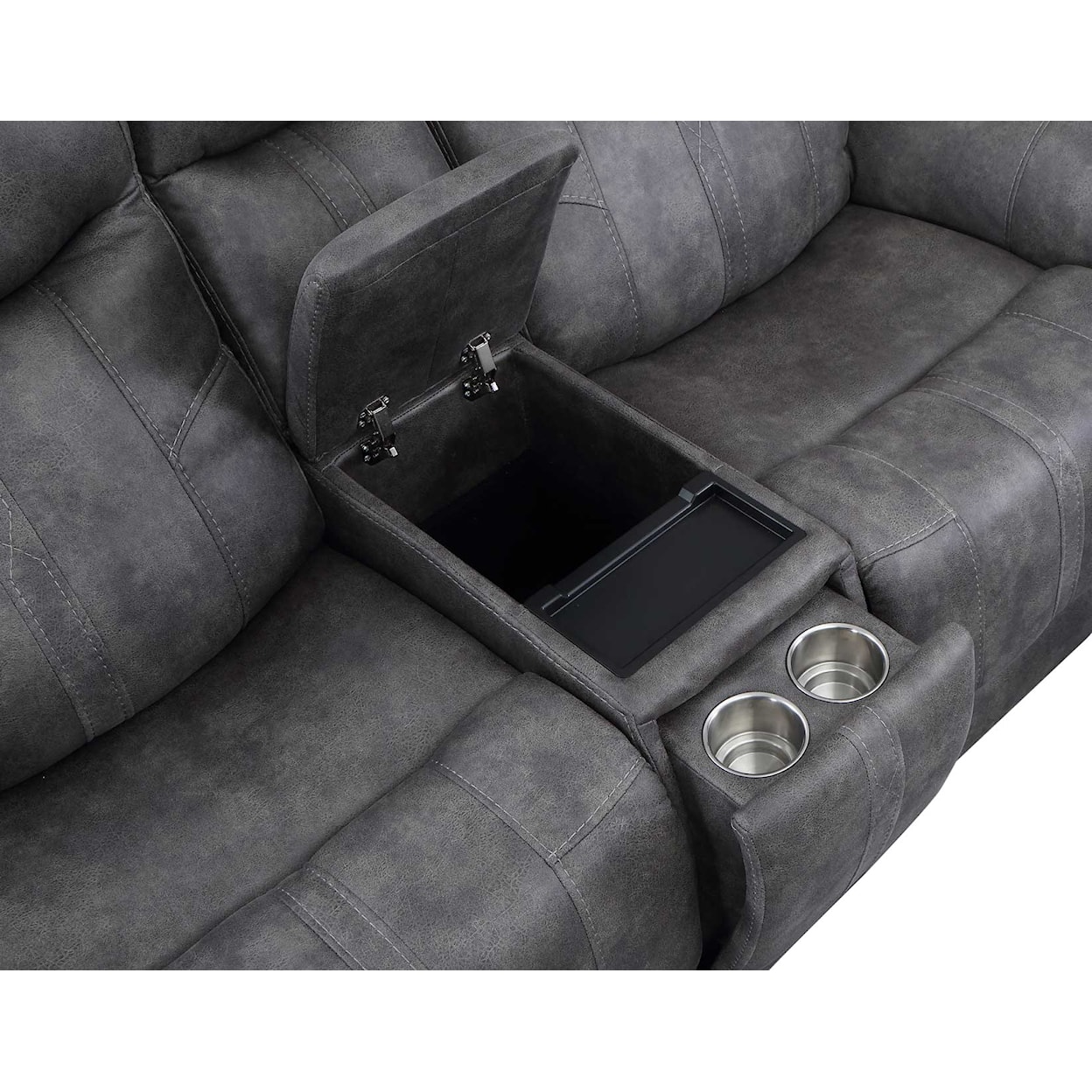 Steve Silver Morrison Power Reclining Console Loveseat