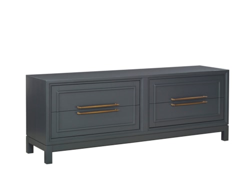 Transitional 72" Console with Cord Management