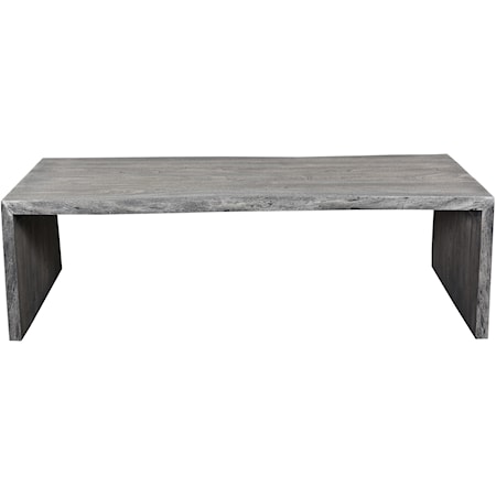 Tyrell Coffee Table Grey Sandblast