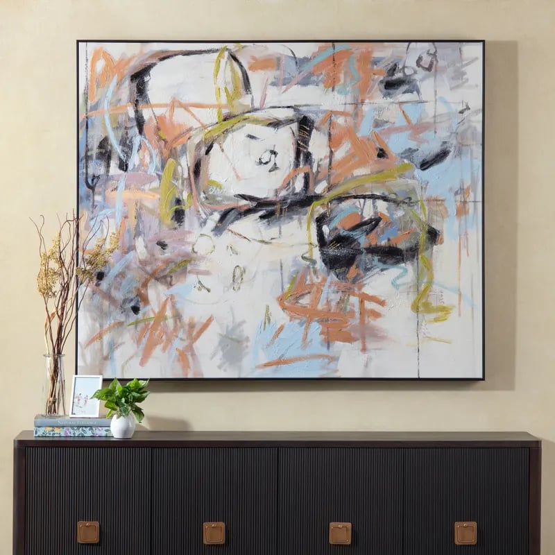 Unhinged Canvas Painting