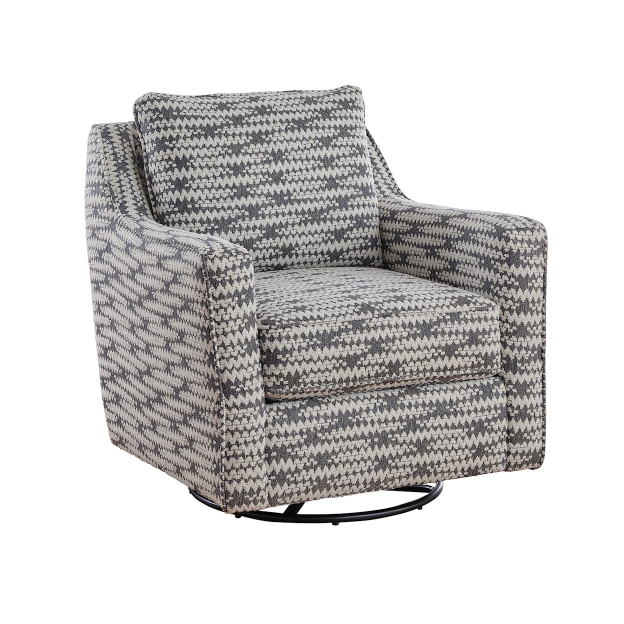 Fusion Furniture 5006 CROSSROADS MINERAL Swivel Glider Chair