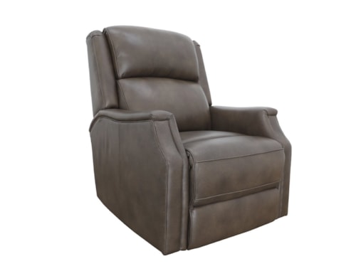 Contemporary Big and Tall Power Recliner with Power Headrest
