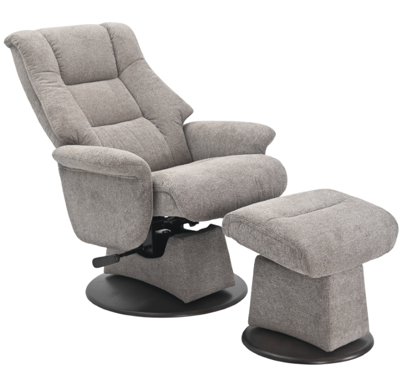 Glide Recline Chair &amp; Ottoman Set