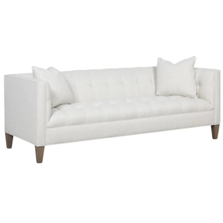 Tufted Fabric Sofa