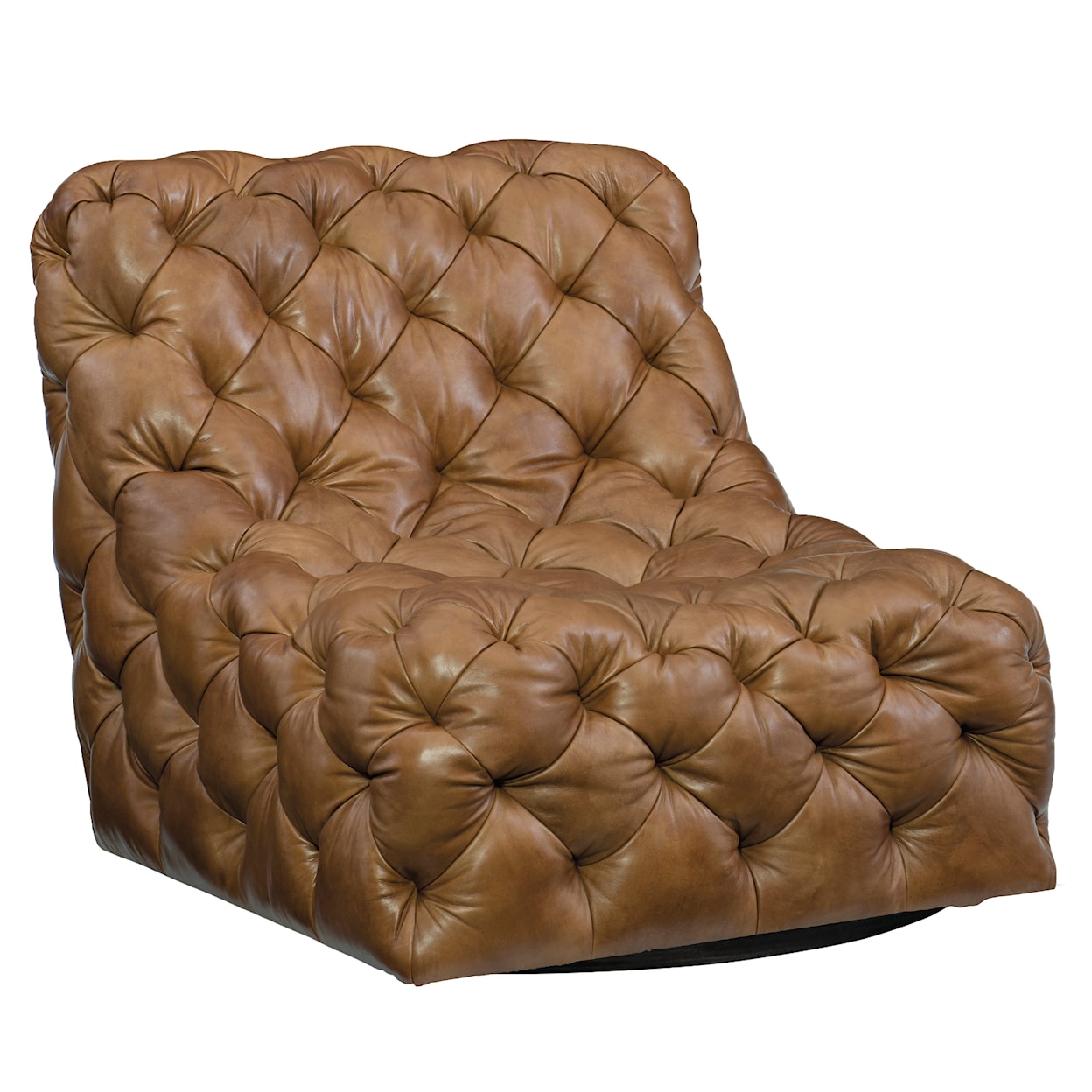 Bernhardt Bernhardt Living Rigby Leather Swivel Chair