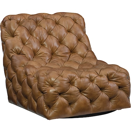 Rigby Leather Swivel Chair