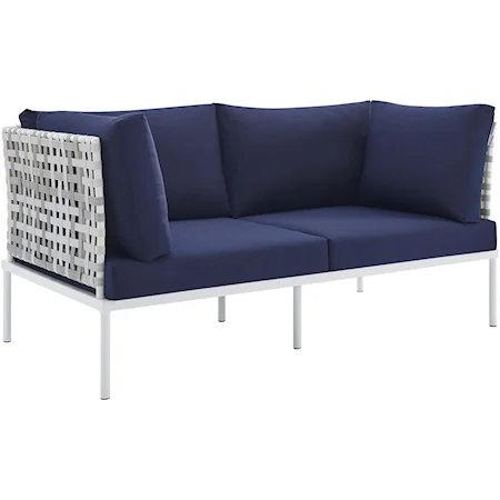 Outdoor Aluminum Loveseat