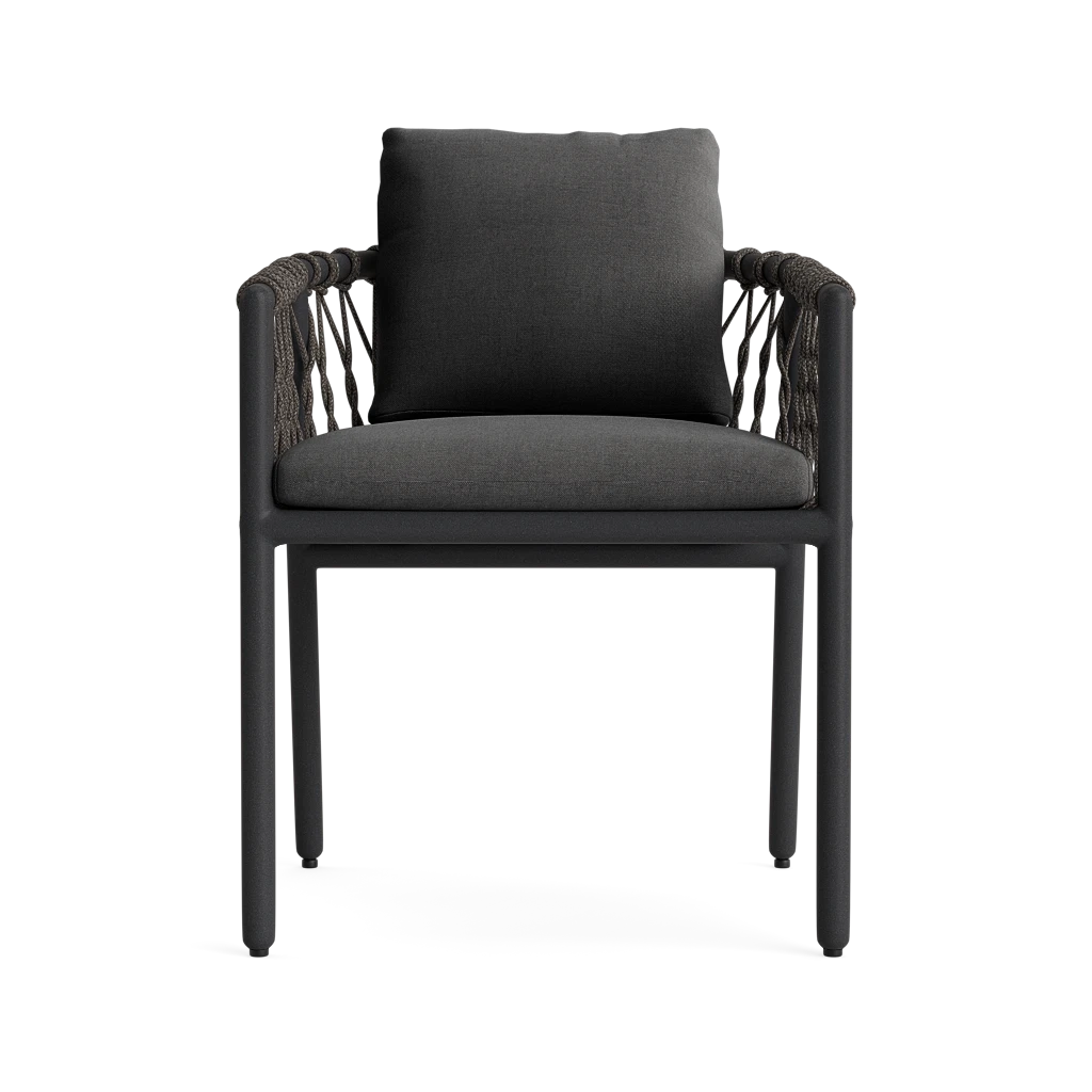 Cushioned Rope Dining Armchair