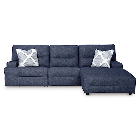 3-Piece Power Reclining Sectional w/ Chaise