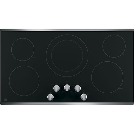 Ge(R) 36" Built-In Knob Control Electric Cooktop