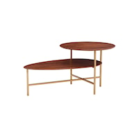 Contemporary Two Tiered Coffee Table