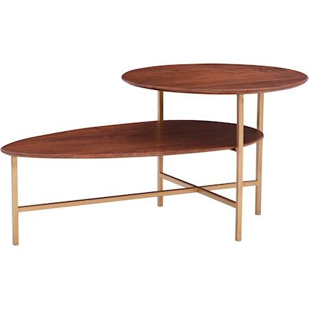 Contemporary Two Tiered Coffee Table