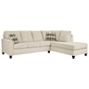 Ashley Signature Design Abinger 2-Piece Sectional w/ Chaise and Sleeper