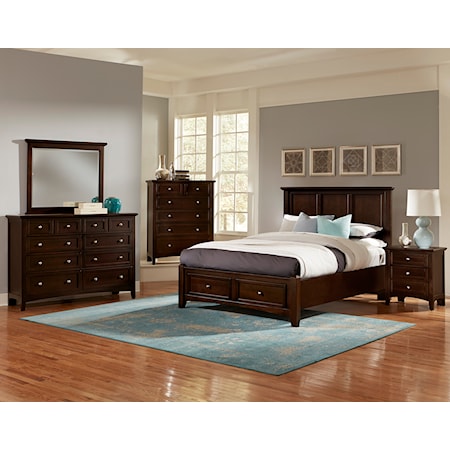 King Mansion Storage Bed