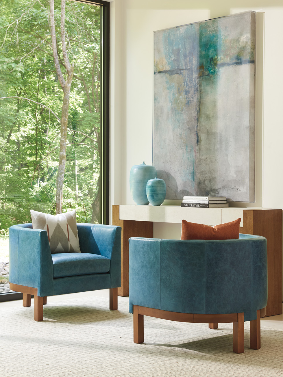 Tommy Bahama Home Palm Desert Sonata Leather Chair