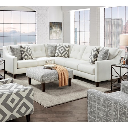 2-Piece Sectional in Performance Fabric