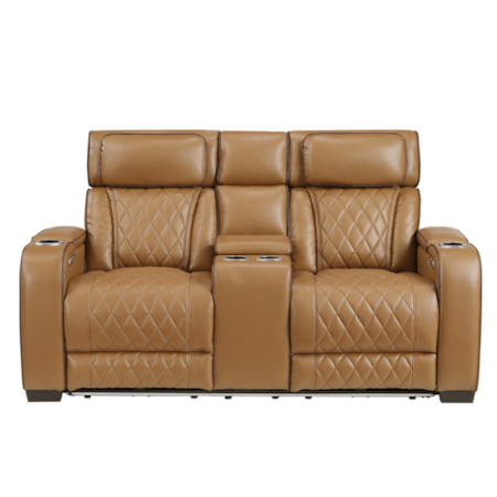 Dual Power Reclining Loveseat