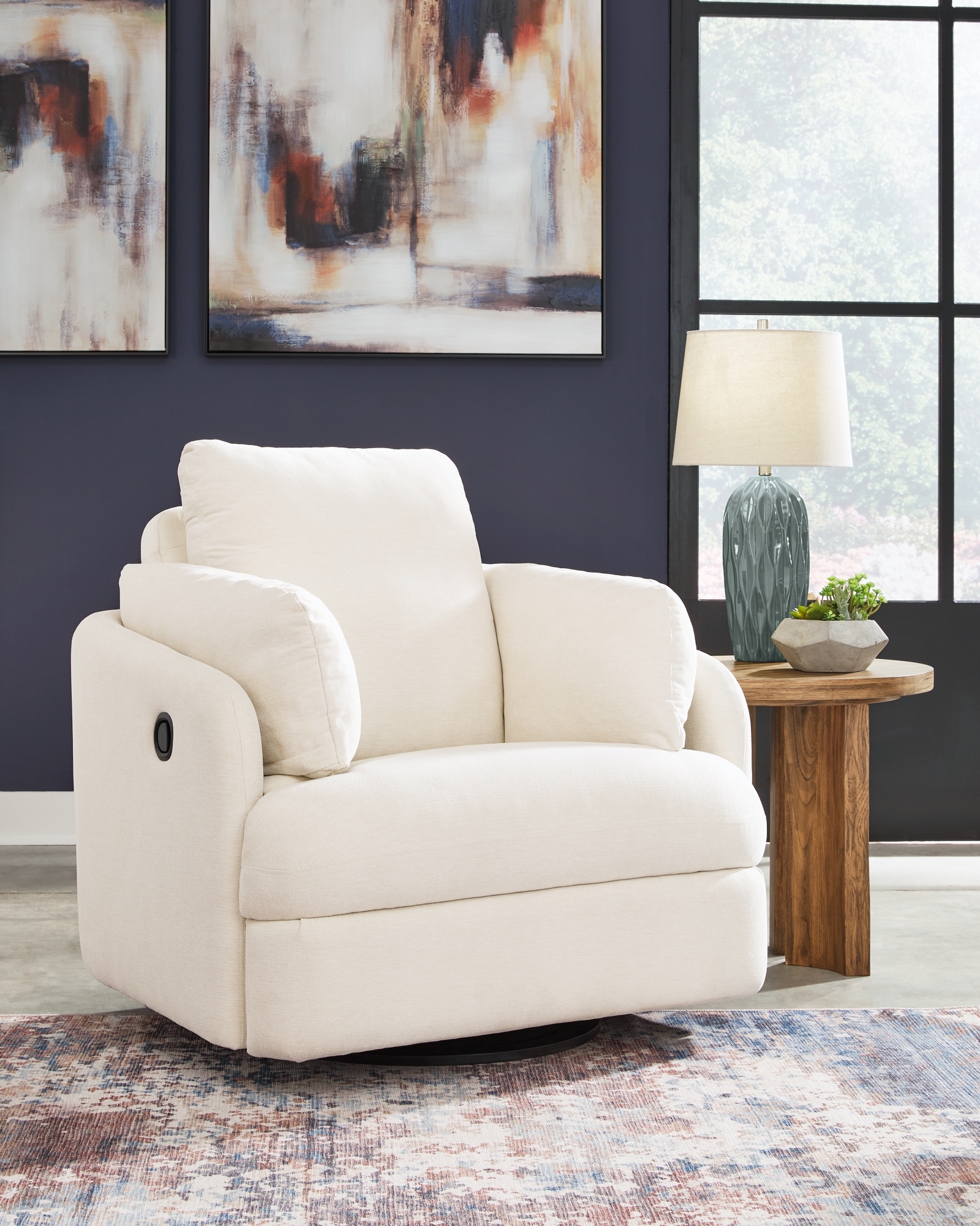 Signature Design by Ashley Modmax 6-Piece Sectional And Swivel Glider Recliner