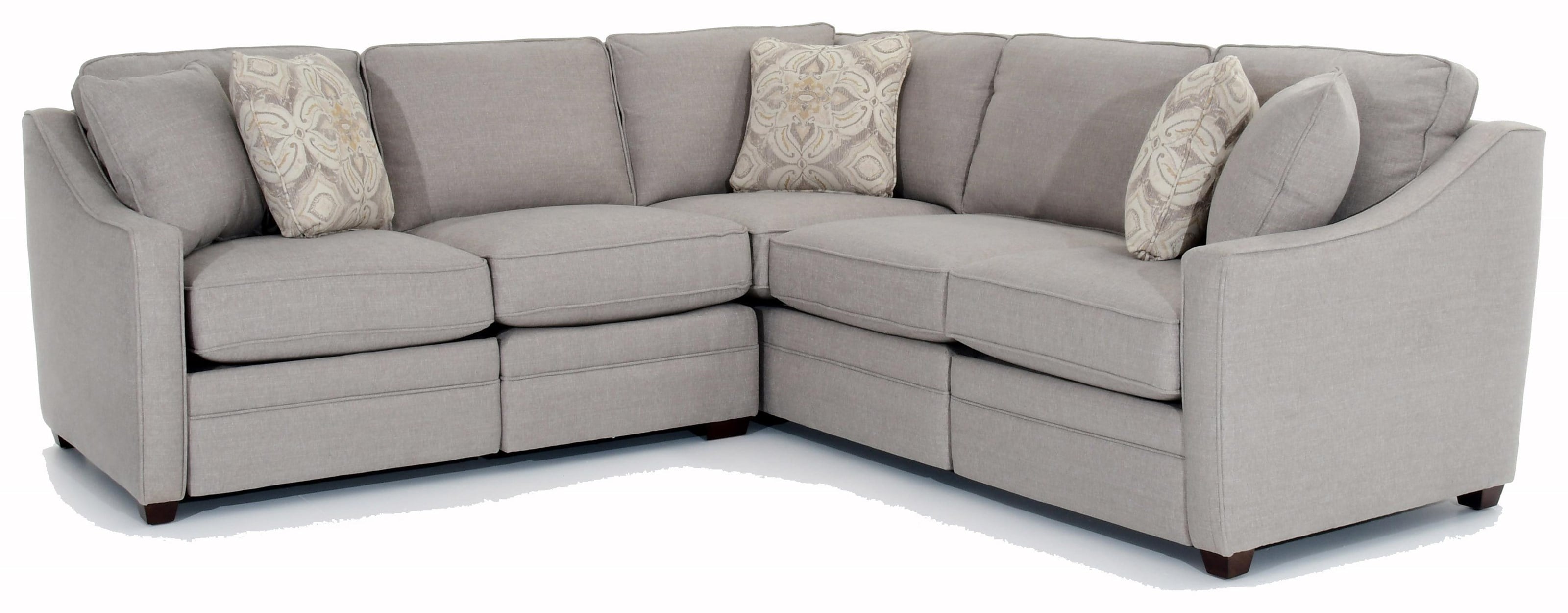 Custom 2 Pc Sectional w/ Recliners