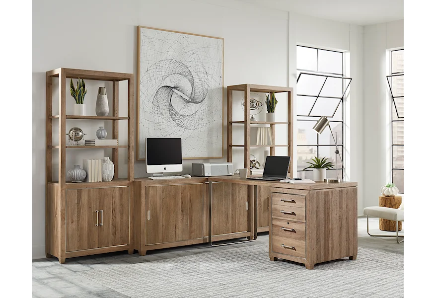 Paxton Office Set by Aspenhome at Conlin's Furniture
