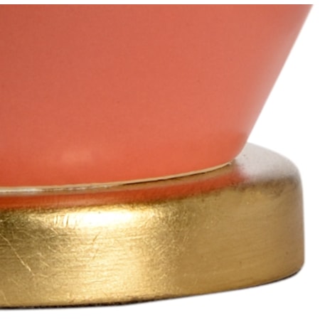 Landover Lamp - Coral