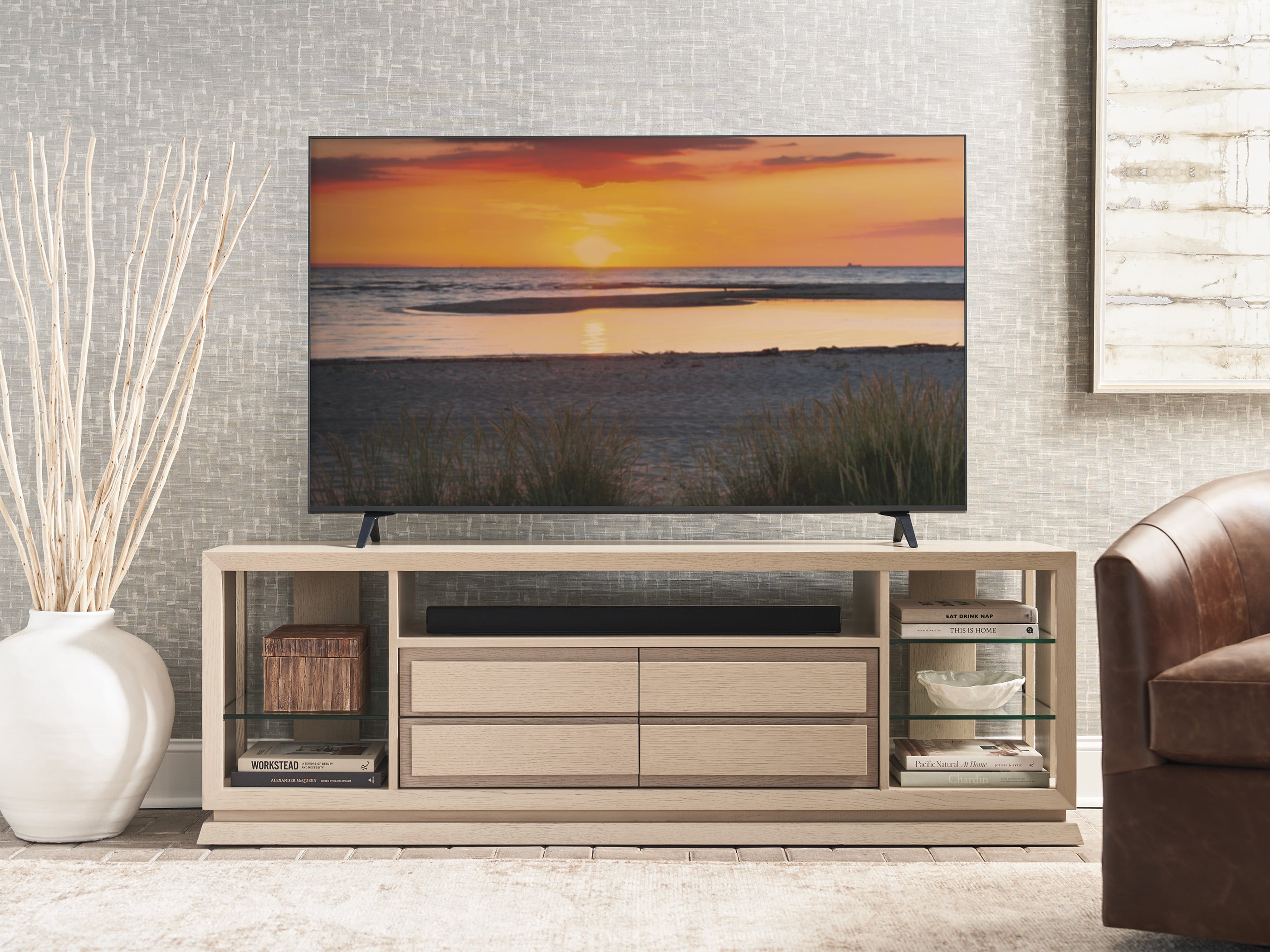 Tommy Bahama Home Sunset Key Carson Media Console