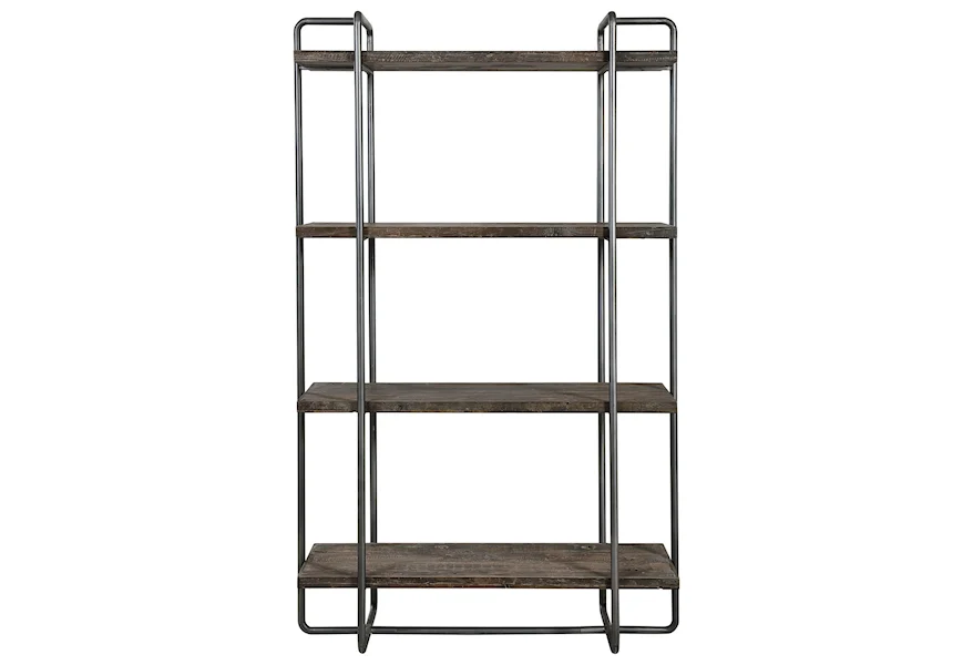 Accent Furniture - Bookcases Stilo Urban Industrial Etagere by Uttermost at Factory Direct Furniture