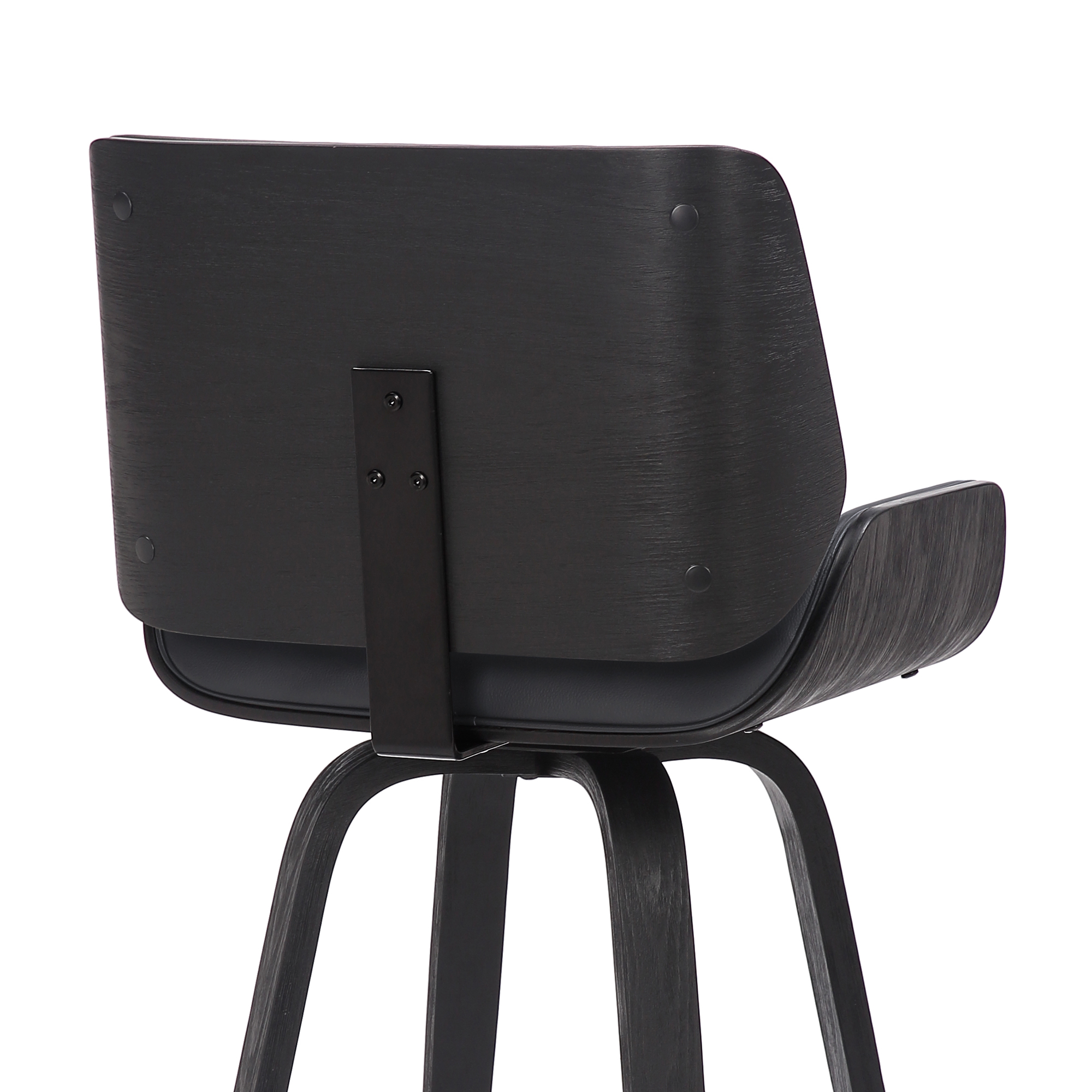 Armen Living Tyler Upholstered Swivel Counter Chair