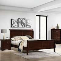 Transitional Queen 3 Piece Bedroom Set