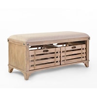 Artisan Landing Storage Bench