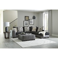 Contemporary Sectional with Chaise